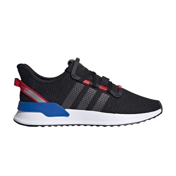 adidas Other - Adidas Black Sneakers with Blue and Red Accents